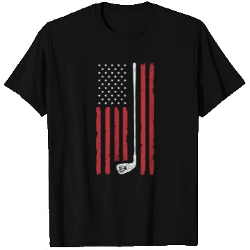 Discover Golf American Flag US Golfer Golfing Golf Lovers T Shirts