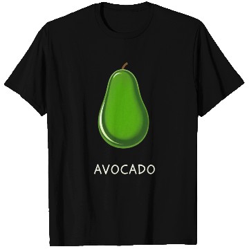 Discover Avocado food art vegan design 11 T Shirts