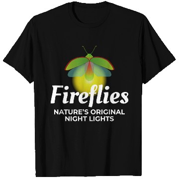 Discover Fireflies Firefly Lightning Bug Insect Collector T Shirts