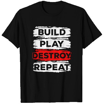 Discover Blocks Children Building Miniature Building T Shirts