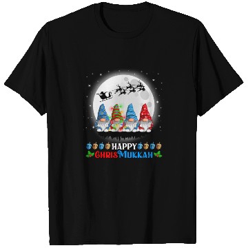 Discover Happy Chrismukkah Gnomes Christmas Hanukkah T Shirts