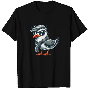Discover Cool seagull sunglasses summer North Sea Baltic T Shirts
