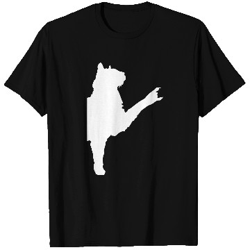 Discover Cat Heavy Metal Hand Gesture Hard Rock Music Pet T Shirts