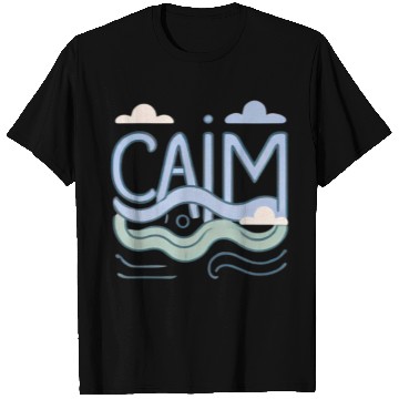 Discover Calm: Peaceful and Minimalist Design T Shirts