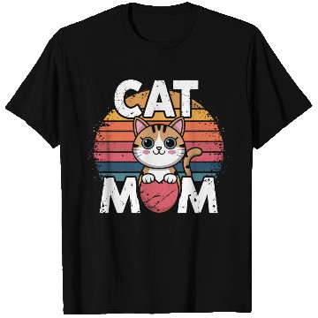 Discover Cat Mom T Shirts