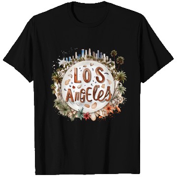 Discover Los Angeles USA gift idea T Shirts