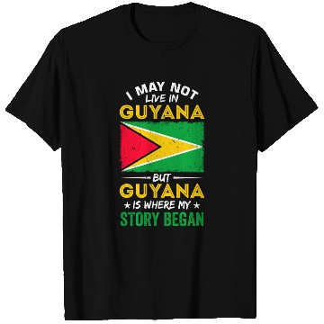 Discover Guyana Pride Guyanese Roots Georgetown Love T Shirts