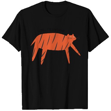 Discover Gosh I’m Awesome Funny Tiger Print T Shirts