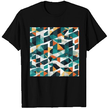 Discover Minimalist Geometric Design with Depth Illusion T Shirts