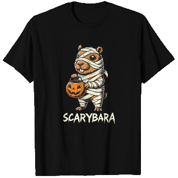 Discover Cute Capybara Mummy Trick or Treat Halloween T Shirts
