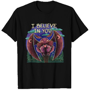 Discover The Mothman Cryptid believe in you cute creature T Shirts