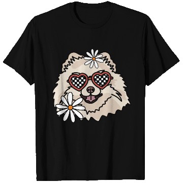 Discover Pomeranian Retro Dog T Shirts