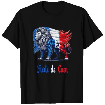 Discover The pride of Caen flag design T Shirts