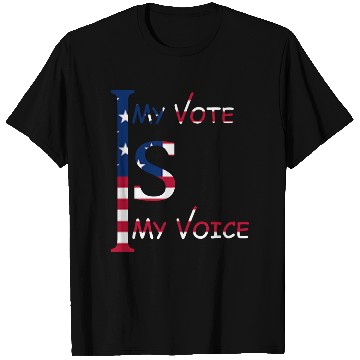 Discover US Election vote and campaign T Shirts