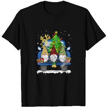 Discover Christmas Truck Cute Gnomes T Shirts