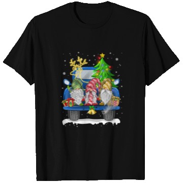 Discover Christmas Truck Cute Gnomes T Shirts