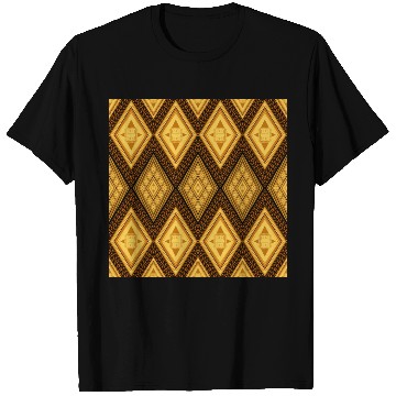 Discover Ancient Gold Diamond Pattern, indigenous art T Shirts