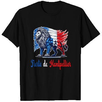 Discover The pride of Montpellier flag design T Shirts