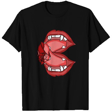 Discover Fangs Unleashed A Vampire s Fierce Expression T Shirts