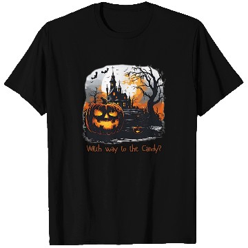 Discover Witch way to the Candy T Shirts