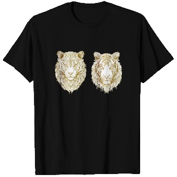 Discover Tiger heads T Shirts