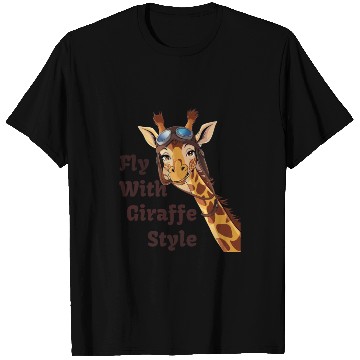 Discover Fly with Giraffe Style Adventure T Shirts