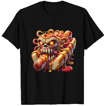 Discover Monster Hot Dog Horror T Shirts