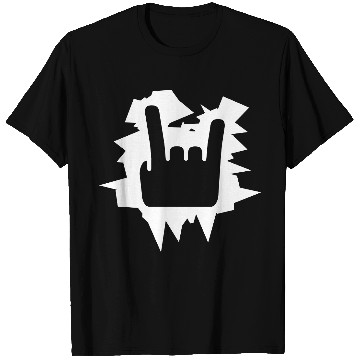 Discover Heavy Metal Fun Hard Rock Music Horns Hand Gesture T Shirts