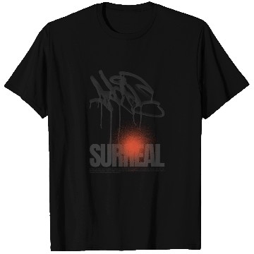 Discover "Black & Red Minimalist Grunge Art T Shirts"