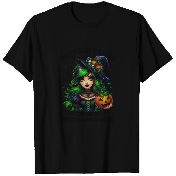 Discover Halloween Wicked Cute Green Witch T Shirts
