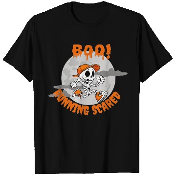 Discover Skeleton running T Shirts