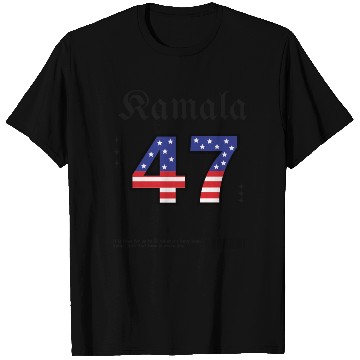 Discover Kamala Harris 47th President USA America Election T Shirts