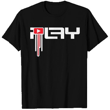 Discover Play Icon Party On Techno DJ Music Graffiti Drops T Shirts