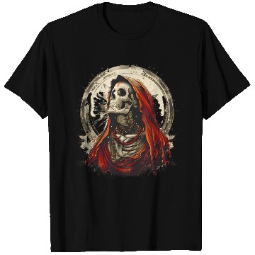 Discover Santa Muerte Saint Death Mexican Sugar Skull T Shirts
