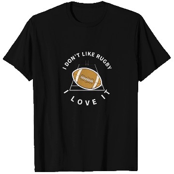 Discover I Love Rugby Funny Rugby Player T Shirts