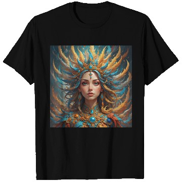 Discover The Feathered Empress: A Tale of Celestial Beauty T Shirts