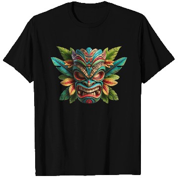 Discover Tropical Tiki Warrior T Shirts