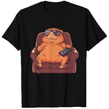 Discover Capybara Funny Video Games Capybara T Shirts