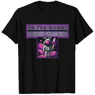 Discover To The Moon & Back Graphic T Shirts