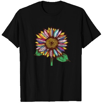 Discover lgbtq sunflower rainbow flags Diversity Human Righ T Shirts