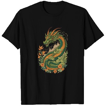Discover Mystical dragon garden T Shirts