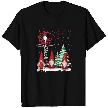 Discover Gnomes Jesus Dandelion Christmas Tree T Shirts