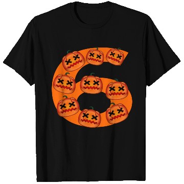 Discover Number Six - Halloween Costume Pumpkin T Shirts
