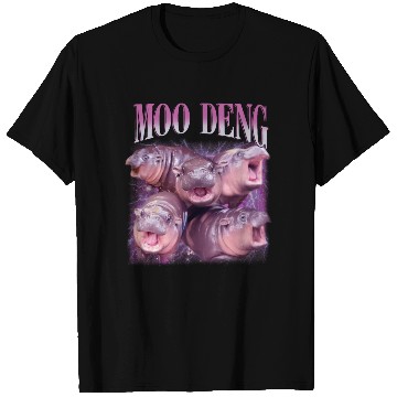 Discover I Love Moo Deng Bootleg I love you Bouncy Pig T Shirts