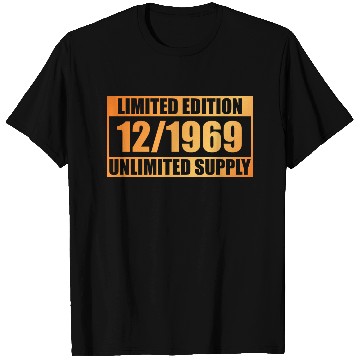 Discover 55th birthday Limited Edition - ꝏ Supply 12/1969 T Shirts
