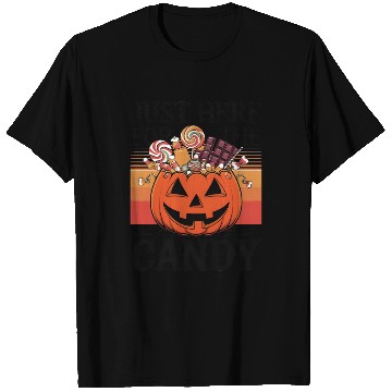 Discover Just Here for the Candy T Shirts