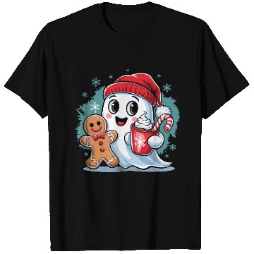 Discover Cute Christmas Ghost T Shirts