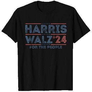 Discover Harris Walz 2024 Funny Cat Election Kamala Harris T Shirts