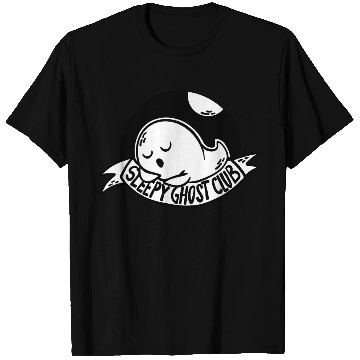 Discover Dreamy Phantoms: The Sleepy Ghost Club Awaits You T Shirts