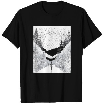 Discover Journey into the Wilderness T Shirts